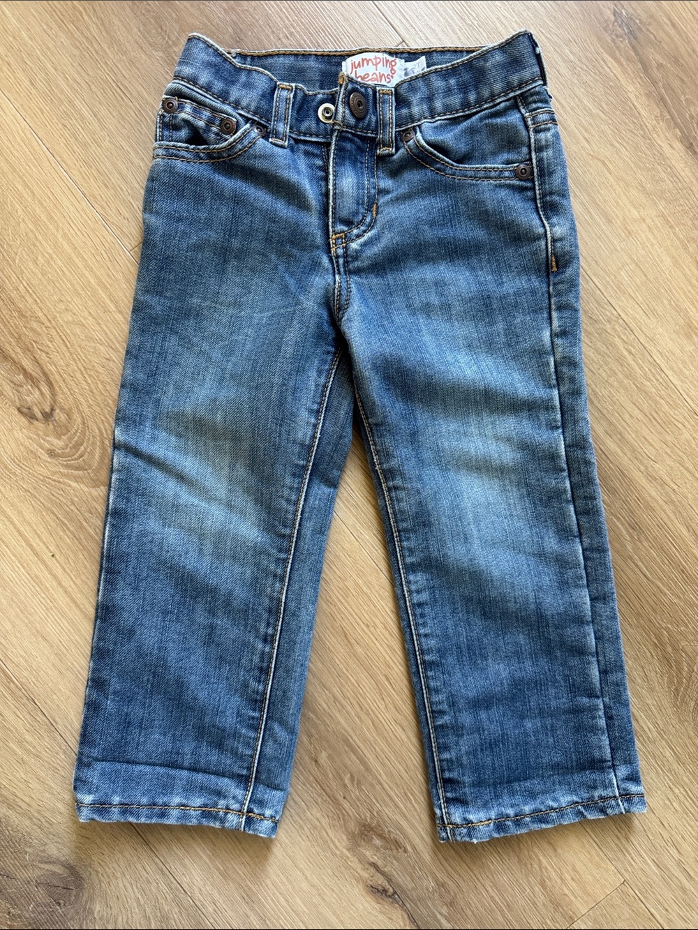 jumping beans Boys Blue Washed Denim Jeans